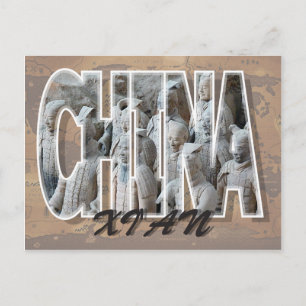 Tarjeta postal de Xi'an, China