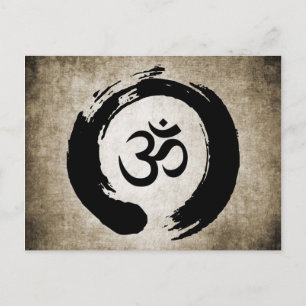 Tarjeta postal de Yoga y Meditación