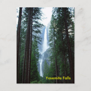 Tarjeta postal de Yosemite Falls