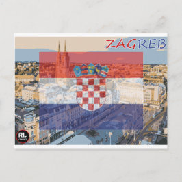 Tarjeta postal de Zagreb