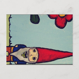 Tarjeta postal de Zombie Gnome