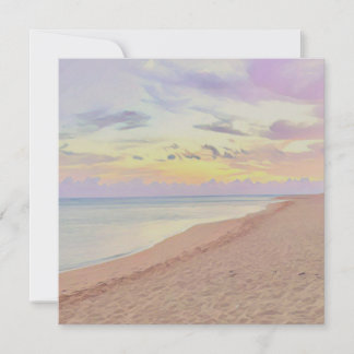 Tarjeta postal del amanecer en Haena, Hawaii