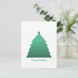 Tarjeta postal del árbol de Navidad