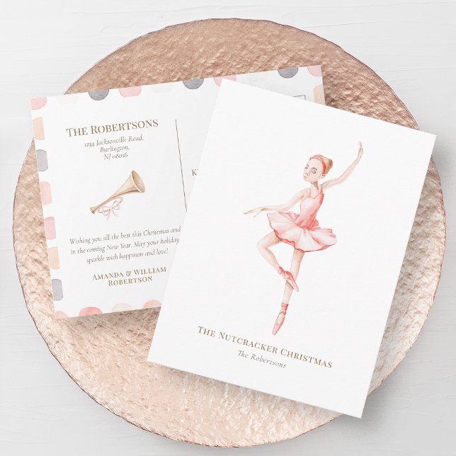 Tarjeta postal del ballet de Navidad El Cascanuece (Subido por el creador)