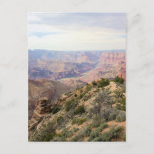 Tarjeta postal del borde sur del Gran Cañón