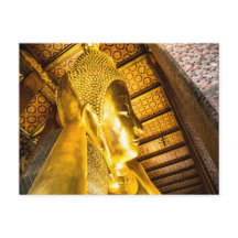 Tarjeta postal del Buda reclinado de Wat Pho