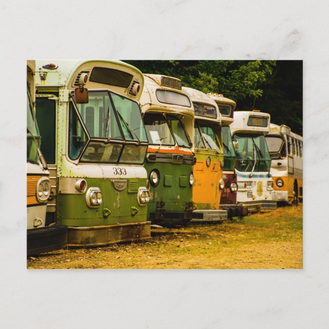 TARJETA POSTAL DEL BUS GRAVEYARD (Anverso)