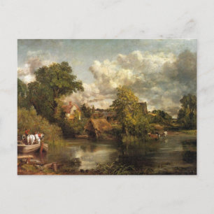 Tarjeta postal del Caballo Blanco de John Constabl