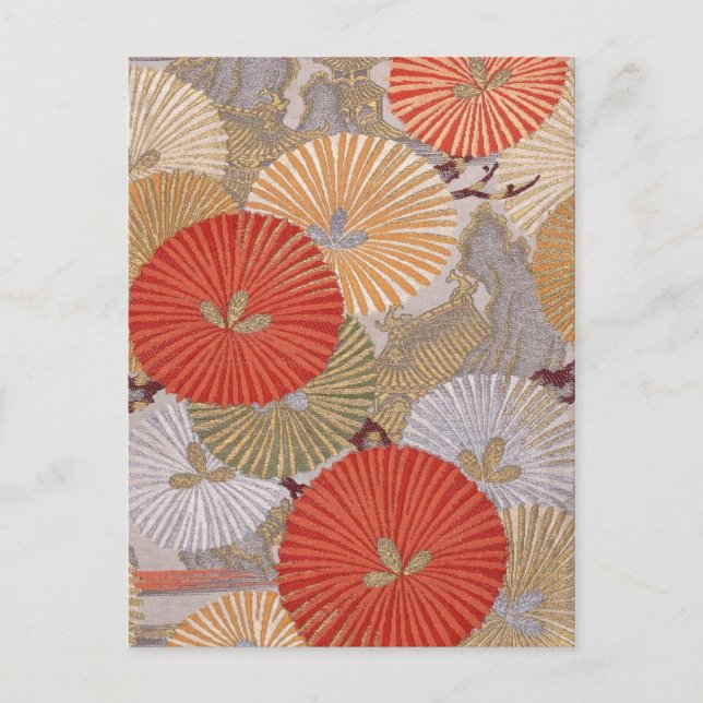 Tarjeta postal del calendario de bolsillo del teji (Anverso)