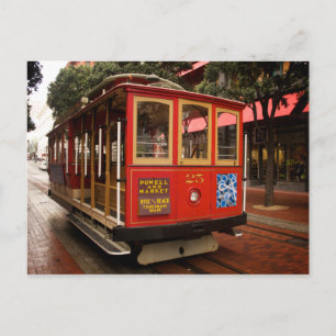 Tarjeta postal del calendario del teleférico de Sa