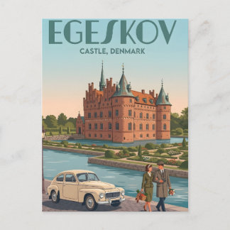 Tarjeta postal del castillo de Egeskov