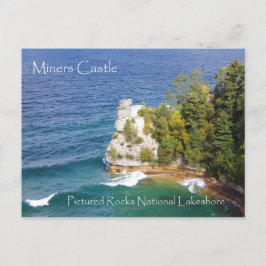 Tarjeta postal del castillo de los mineros