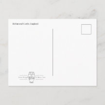 Tarjeta postal del castillo de Richmond