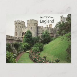 Tarjeta postal del castillo de Windsor Berkshire I
