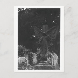 Tarjeta postal del cementerio antiguo de la estatu