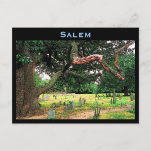 Tarjeta postal del cementerio de Salem