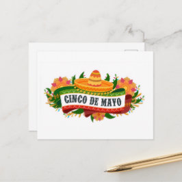 Tarjeta postal del Cinco de Mayo!
