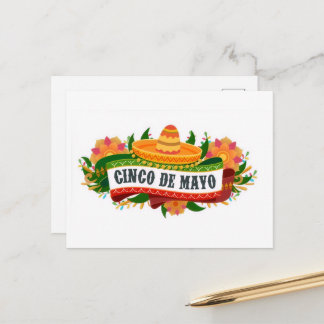 Tarjeta postal del Cinco de Mayo!