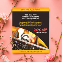 Tarjeta Postal del Club de Música DJ