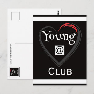 Tarjeta postal del club Jóvenes de Corazón