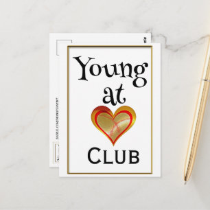 Tarjeta postal del club Jóvenes de corazón