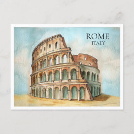 Tarjeta postal del Coliseo Italia - Regalo de luga