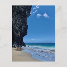 Tarjeta postal del día de la playa de Hanakapiai