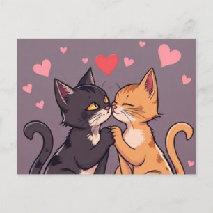 Tarjeta postal del Día de San Valentín para el amo