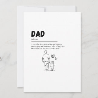 Tarjeta postal del Día del Padre