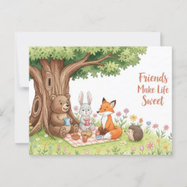 Tarjeta postal del Día Internacional de la Amistad