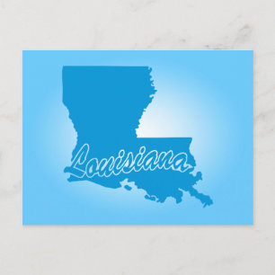 Tarjeta postal del estado de Luisiana