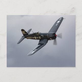 Tarjeta postal del F4U Corsair