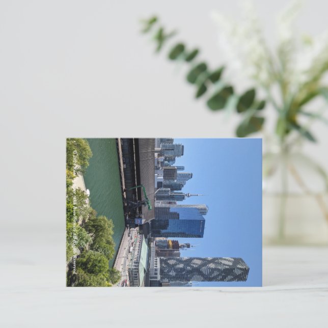 Tarjeta postal del frente marítimo de Toronto 2024 (Anverso de pie)
