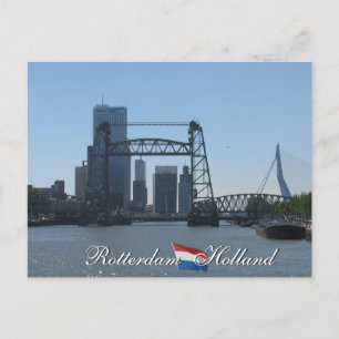 Tarjeta postal del Holanda de la Línea de Esquí de