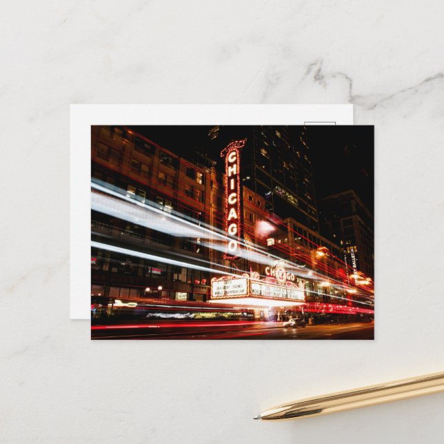 Tarjeta postal del horizonte urbano de la ciudad d (Anverso/Reverso In Situ)