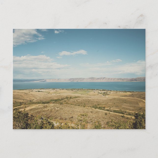 Tarjeta postal del lago Bear Utah (Anverso)