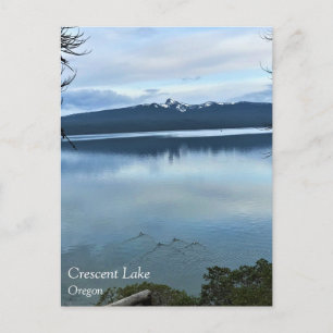 Tarjeta postal del lago Crescent, Oregón