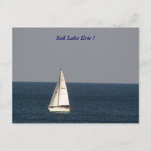 Tarjeta postal del lago Erie