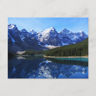 Tarjeta postal del lago Moraine