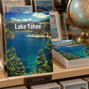 Tarjeta postal del lago Tahoe