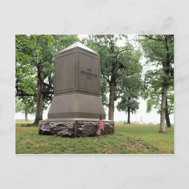 Tarjeta postal del marcador de muerte Reynolds (Anverso)