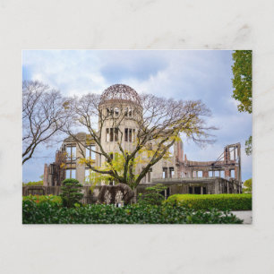 Tarjeta postal del Memorial de la Paz de Hiroshima