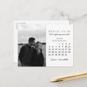 Tarjeta postal del mes de calendario de marzo de 2