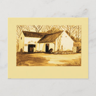 TARJETA POSTAL DEL MOLINO PONTLLANFRAITH