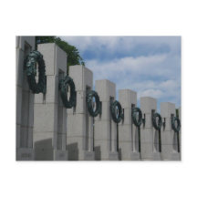 Tarjeta postal del Monumento a la Segunda Guerra M