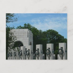 Tarjeta postal del Monumento a la Segunda Guerra M