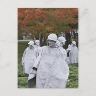 Tarjeta postal del Monumento a los Veteranos de la