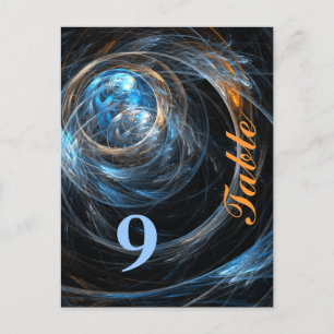 Tarjeta postal del número de la tabla mundial