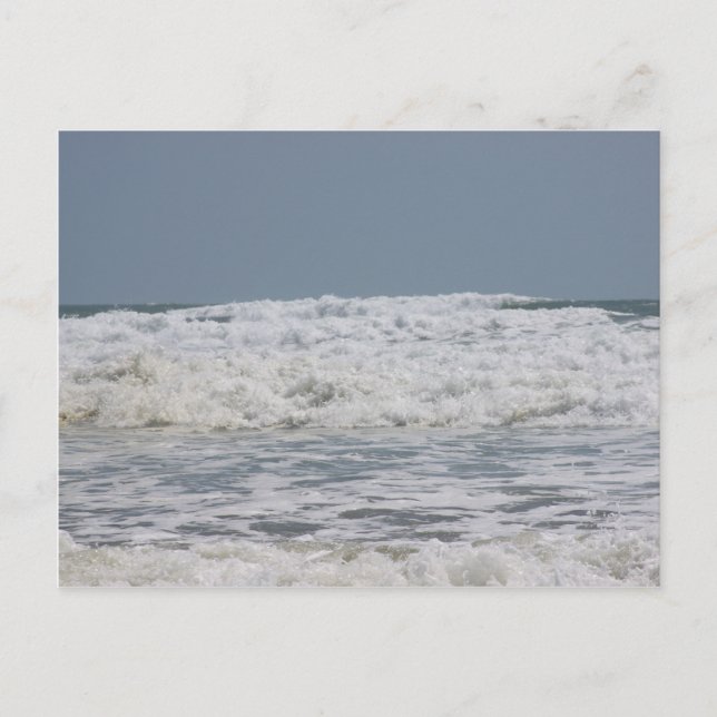 Tarjeta postal del Océano Atlántico (Anverso)