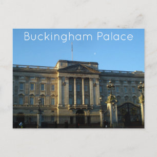 Tarjeta postal del Palacio de Buckingham